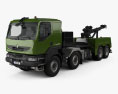Renault Kerax Military Crane 2013 3D модель