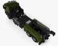 Renault Kerax Military Crane 2013 3D-Modell Draufsicht