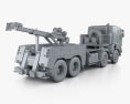 Renault Kerax Military Crane 2013 3Dモデル