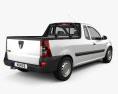 Renault Logan Pickup 2013 3D модель back view