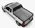 Renault Logan Pickup 2013 3D模型 顶视图