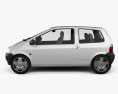 Renault Twingo 2007 3Dモデル side view