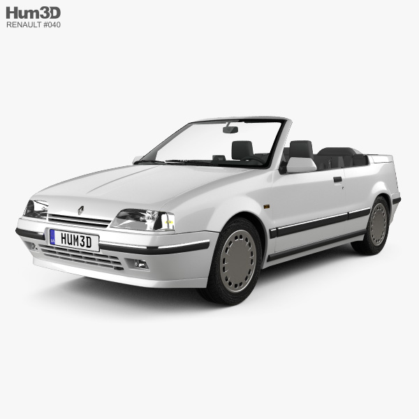 Renault 19 Cabriolet 1988 3D-Modell