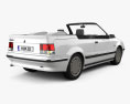 Renault 19 コンバーチブル 1988 3Dモデル 後ろ姿