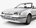 Renault 19 コンバーチブル 1988 3Dモデル