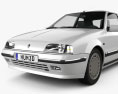 Renault 19 3 porte hatchback 2000 Modello 3D