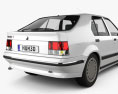 Renault 19 5도어 해치백 2000 3D 모델 