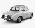 Renault Ondine (Dauphine) 1956-1967 3D模型 后视图