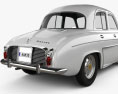 Renault Ondine (Dauphine) 1956-1967 Modello 3D