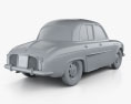 Renault Ondine (Dauphine) 1956-1967 3D模型