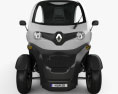 Renault Twizy 2015 3d model front view