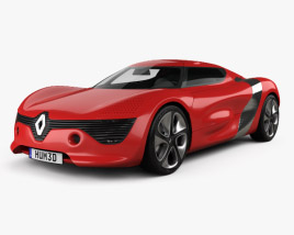 Renault DeZir 2015 3D model