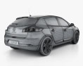 Renault Megane ハッチバック 2013 3Dモデル