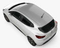 Renault Clio IV 2016 3D模型 顶视图
