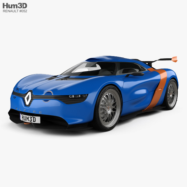 Renault Alpine A110-50 2014 3D model