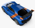 Renault Alpine A110-50 2014 3D模型 顶视图
