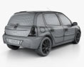 Renault Clio Mk2 5ドア 2012 3Dモデル
