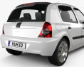 Renault Clio Mk2 пятидверный 2012 3D модель