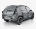 Renault Sandero 2012 3D 모델 
