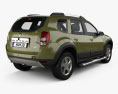 Renault Duster (BR) 2013 3D 모델  back view
