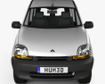 Renault Kangoo 2007 3D-Modell Vorderansicht