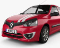 Renault Clio Mercosur Sport 3门 掀背车 2013 3D模型