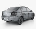 Renault Logan sedan (Brasilien) 2016 3D-Modell