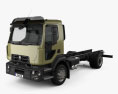 Renault D 14 Chassis Truck 2016 3d model