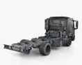 Renault D 7.5 Вантажівка шасі 2016 3D модель