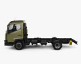 Renault D 7.5 Camião Chassis 2016 Modelo 3d vista lateral