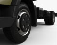 Renault D 7.5 Вантажівка шасі 2016 3D модель