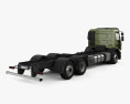 Renault D Wide Chassis Truck 2016 3d model back view