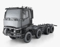 Renault K 430 Chassis Truck 2016 3d model wire render