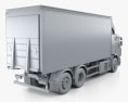 Renault Premium Distribution Hybrys Box Truck 2014 3d model