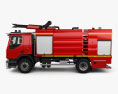 Renault Premium Lander Fire Truck 2014 3d model side view