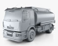 Renault Premium Lander Tanker Truck 2014 3d model clay render