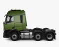 Renault T Tractor Truck 2016 3d model side view