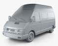 Renault Trafic Fourgon HR 2000 Modèle 3d clay render