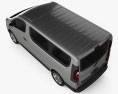 Renault Trafic Passenger Van 2017 3D模型 顶视图