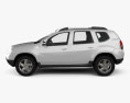 Renault Duster 2013 3d model side view