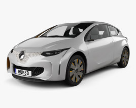 3D model of Renault Eolab 2015