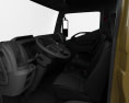 Renault D 7.5 Chassis Truck with HQ interior 2016 3d model seats