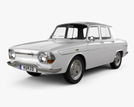 Renault 10 1965 3Dモデル