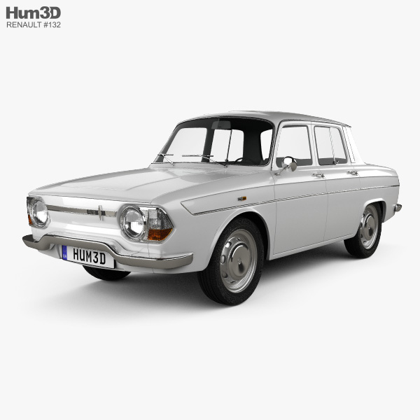Renault 10 1965 3D 모델 