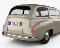 Renault Fregate wagon 1956 3D-Modell