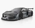 Renault Sport R.S. 01 2016 3D-Modell wire render