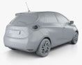Renault ZOE 带内饰 2016 3D模型