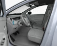 Renault ZOE com interior 2016 Modelo 3d assentos