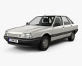 Renault 21 HQインテリアと 1994 3Dモデル