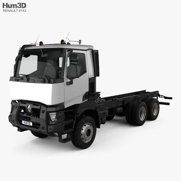 Renault K Chassis Truck 2016 3D model